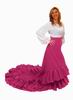 Flamenca Skirt with Train for Rehearsal 404.959€ #50171DENSAYO